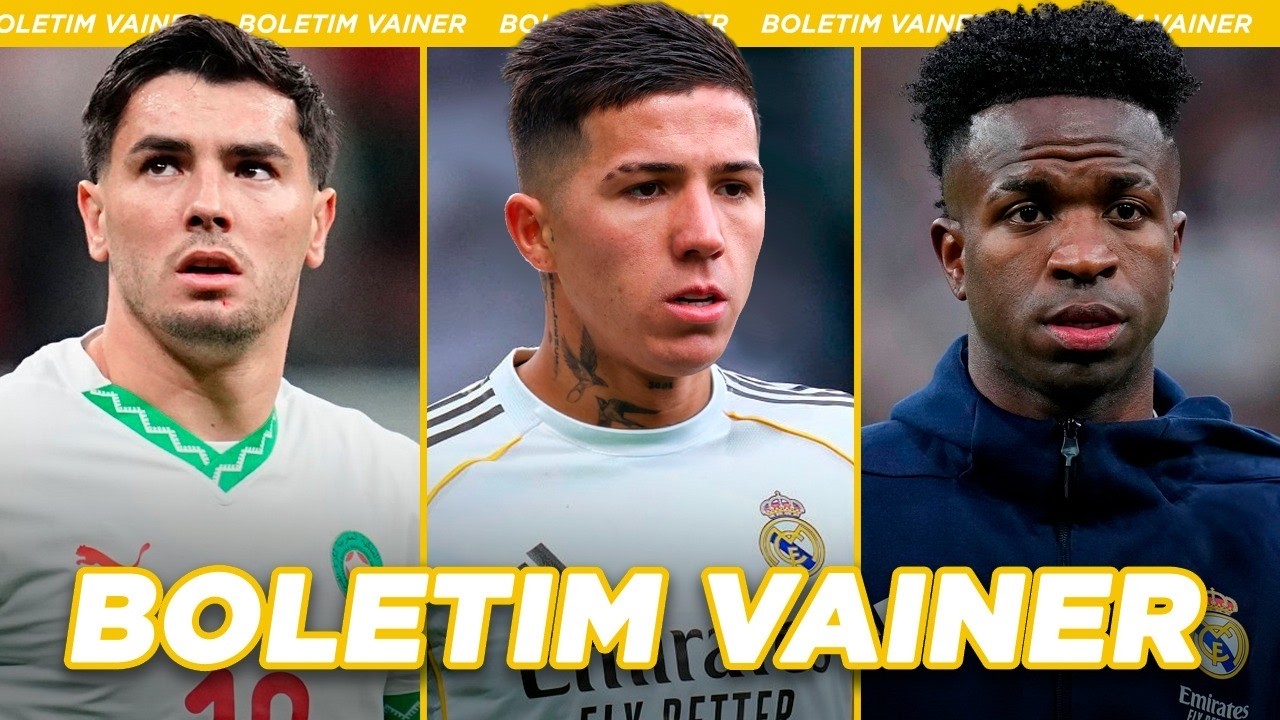 REAL E PSG DISPUTAM ENZO FERNÁNDEZ | VINI JR REAPARECE APÓS VAIAS e+ - Boletim Vainer