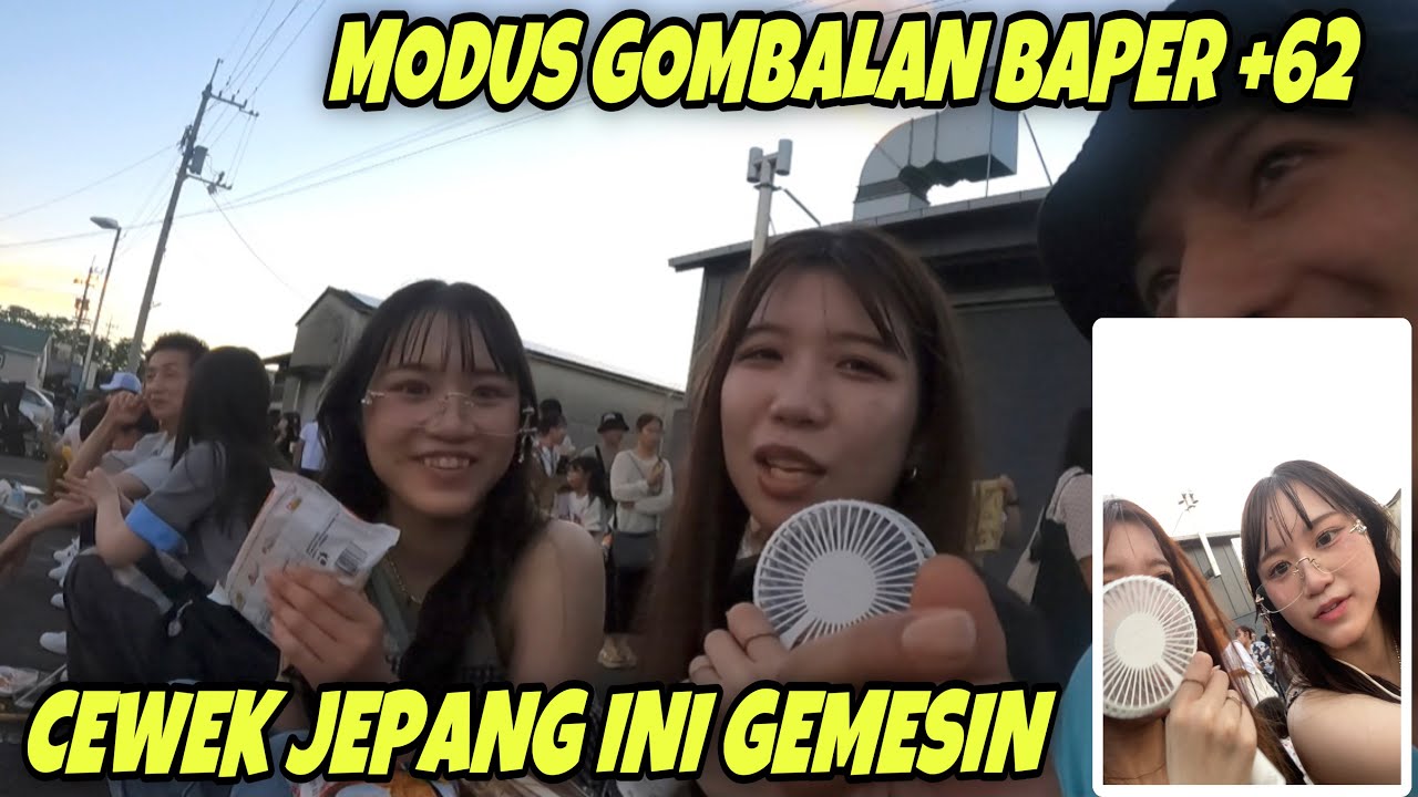 PRANK GOMBAL !!! CEWE JEPANG SALTING PARAH
