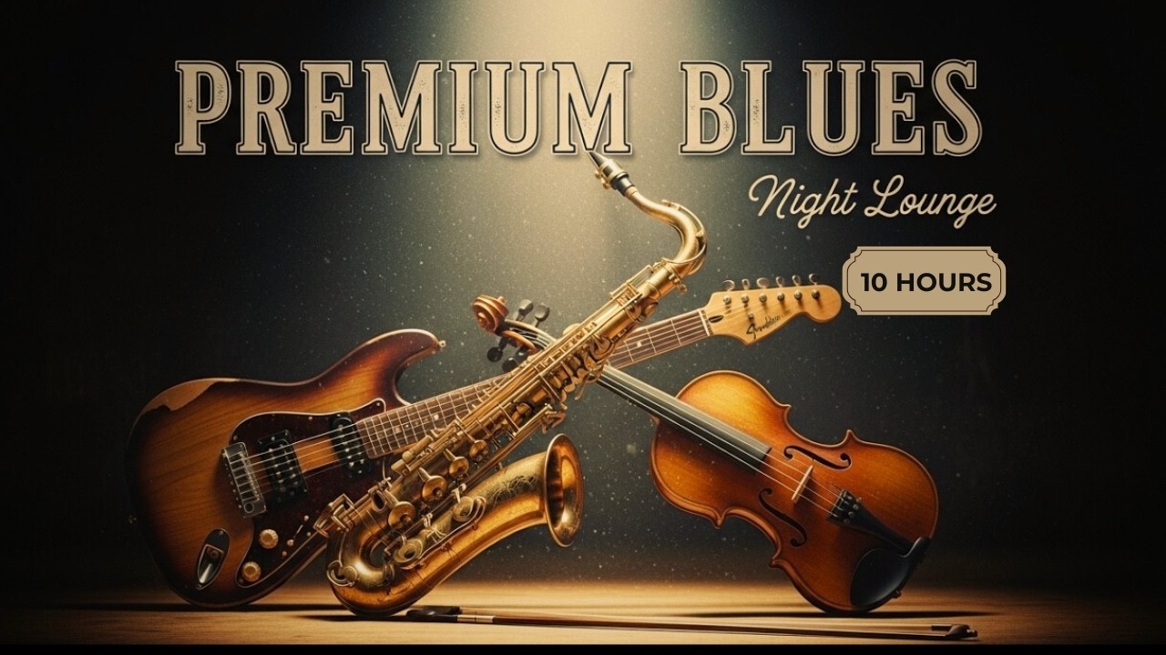 10 Hours of SLOW BLUES… just you, the guitar, and the silence that actually listens
