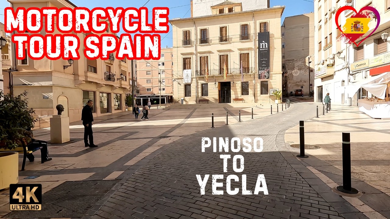 Pinoso to Yecla - A THRILLING Motorcycle Tour in Spain