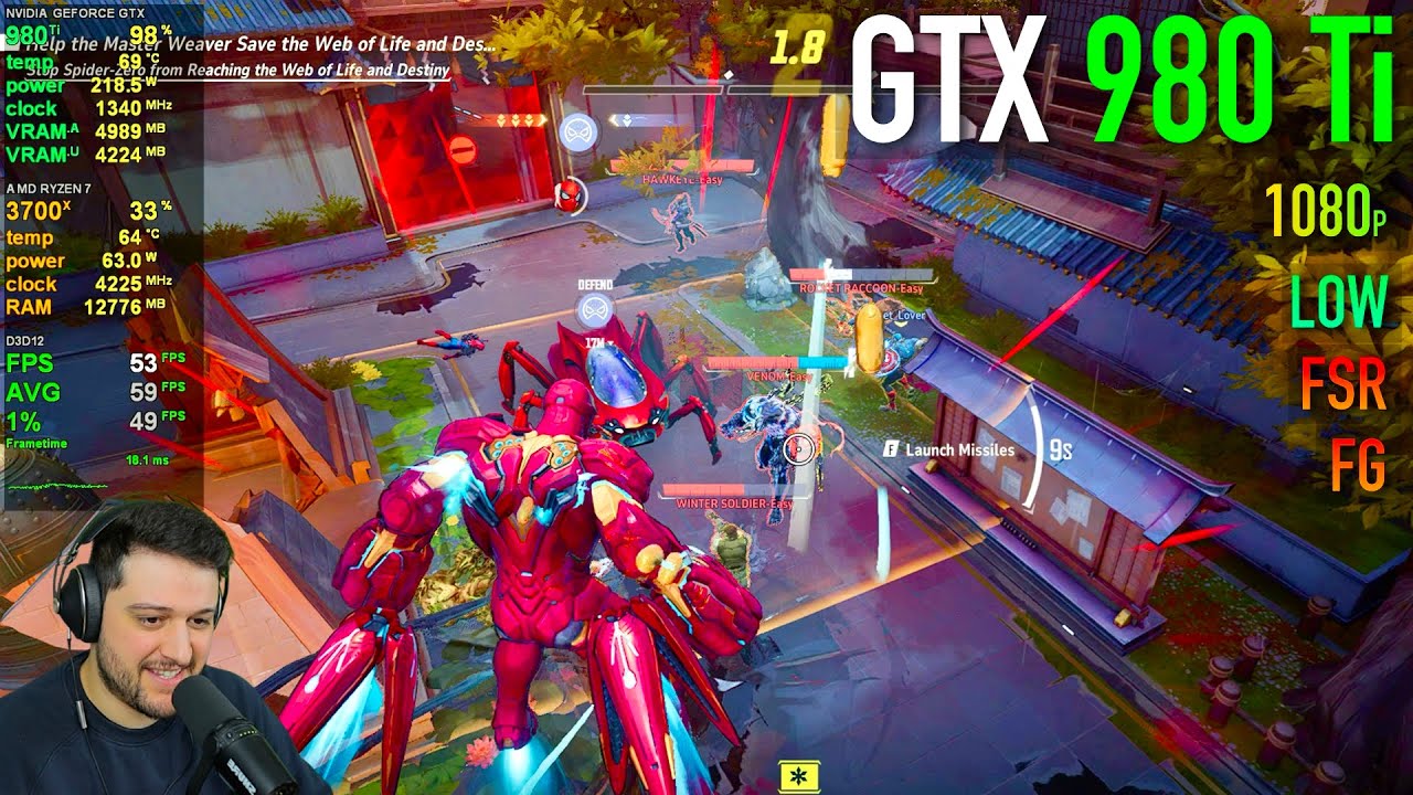 Marvel Rivals on the Legendary GTX 980 Ti - Can it run this UE5 game?
