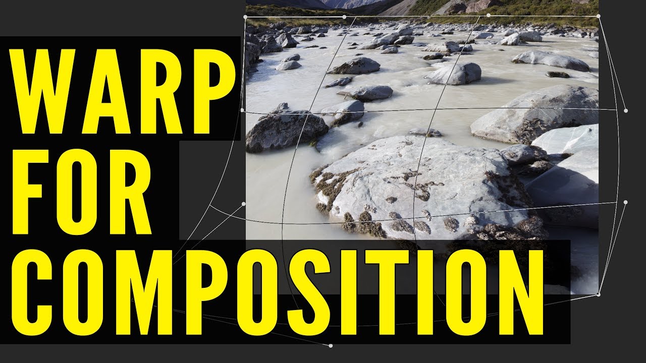 Photoshop Warp Tool Tutorial: How to tweak the composition of your landscape photo
