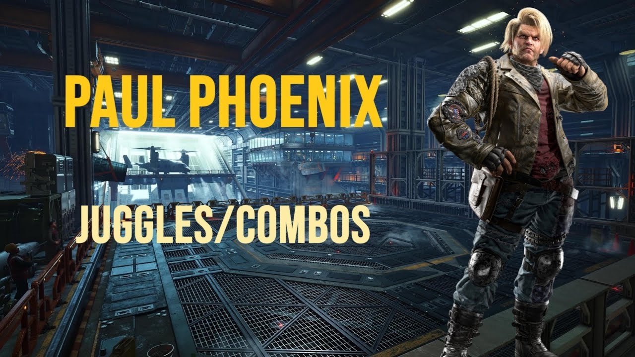 TEKKEN 8 (1.05) - PAUL PHOENIX juggles/combos routes/ideas