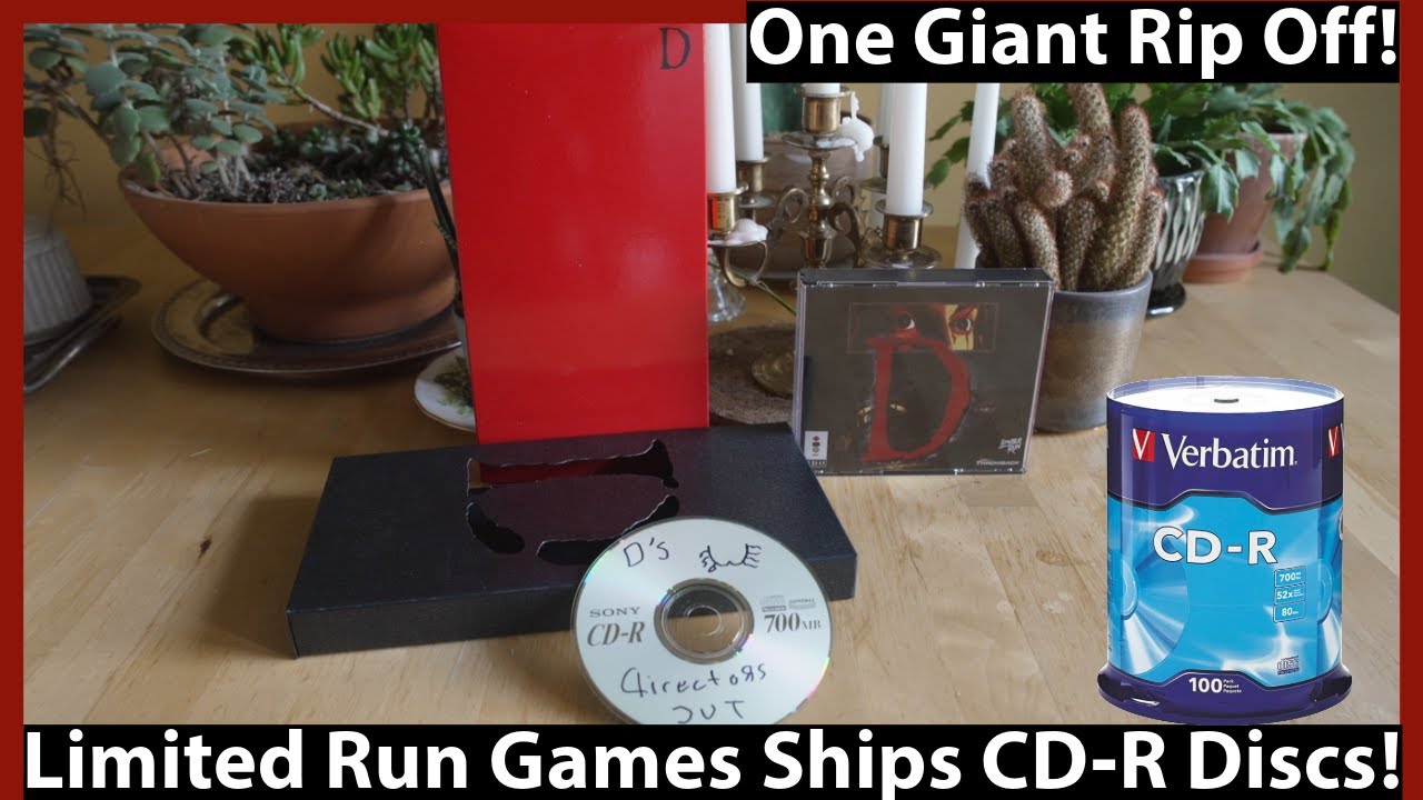 Limited Run Games Sells Burnt CD-R Games! LRG and the D 3DO Disaster