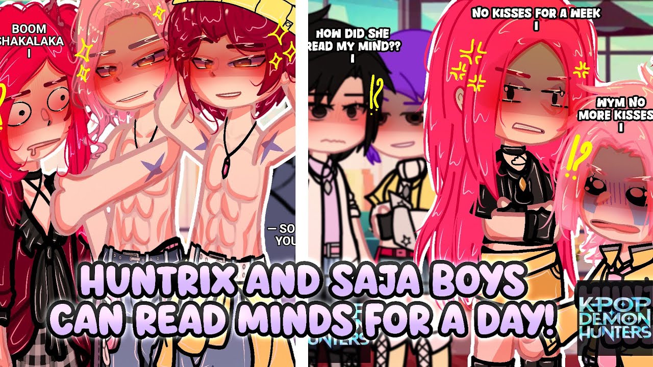 HUNTRIX & SAJA BOYS Can Read Minds For A Day! || KPOP Demon Hunters || GLMV/GCMM | ALL PARTS | GACHA