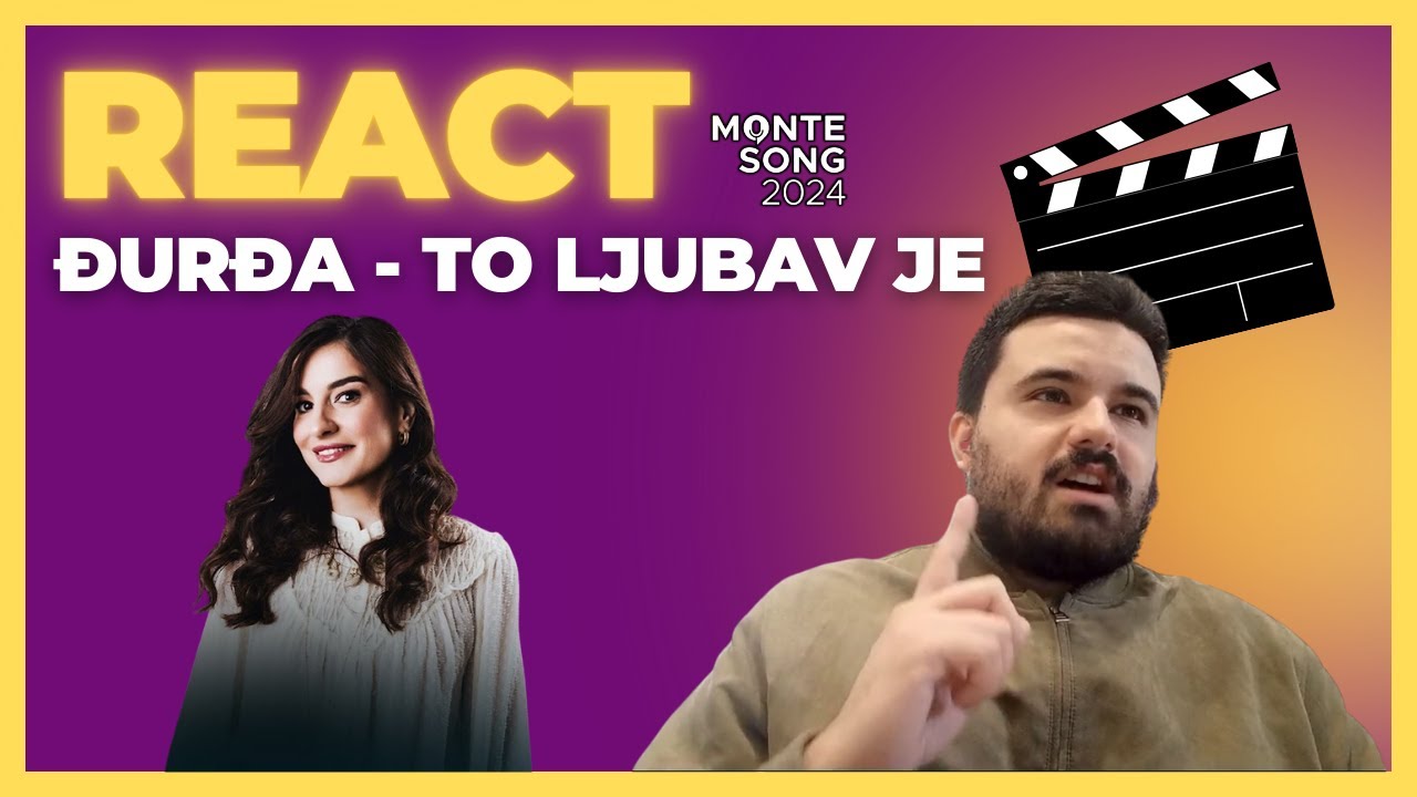 #MONTESONG2024 🇲🇪 | Blind reaction to 'To ljubav je' - Đurđa