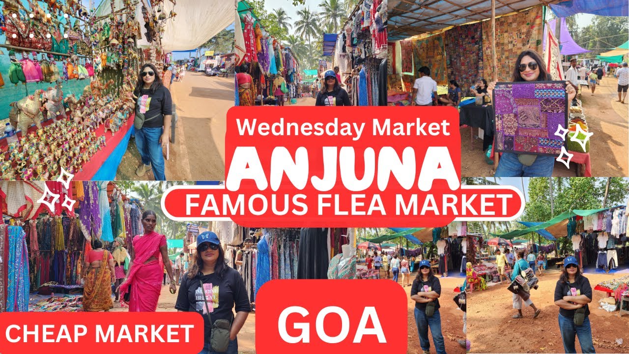Goa's Famous Anjuna Flea Market- 2024| Cheap Market| Goa Shopping Vlog| Goa Vlog| Goa Night Market.