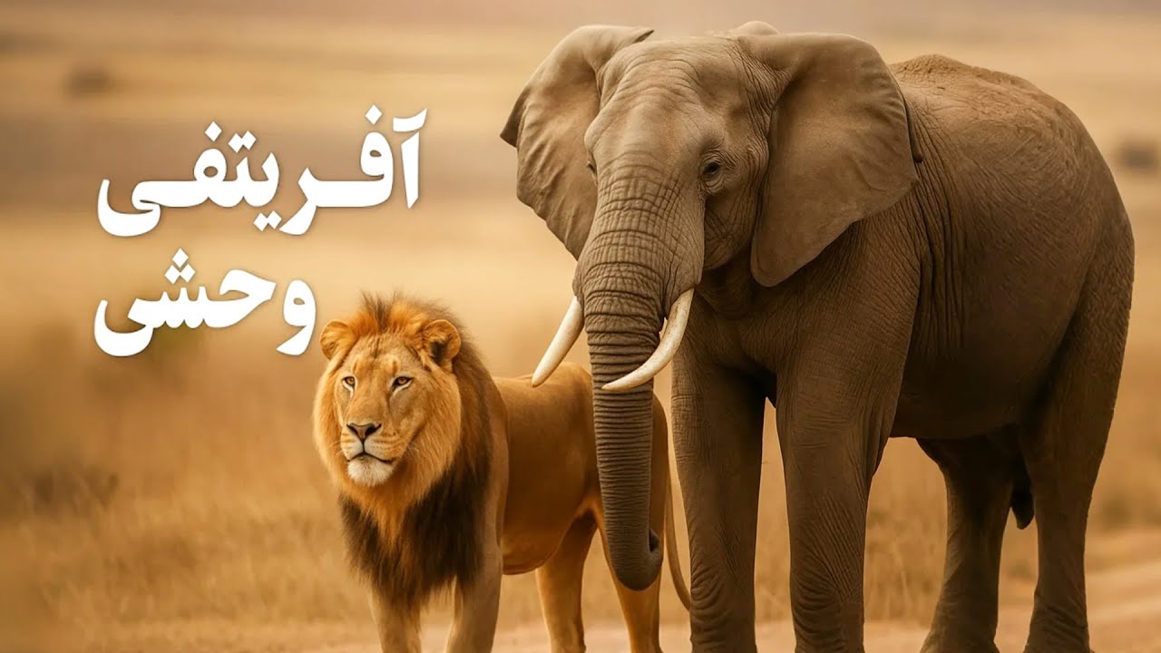 «لحظه‌های وحشی شیر و فیل! | طبیعت وحشی: قسمت چهاردهم را به فارسی تماشا کنید!»