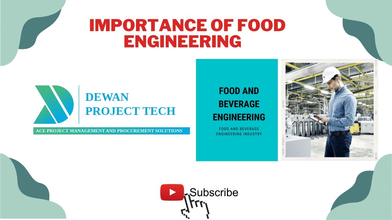 Importance of food engineering | Dewan Project Tech | #foodandbeverageservice