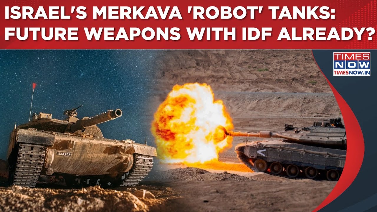 Israel's Merkava Tanks Go Robotic: IDF Gets Deadly Boost Against Hamas| Future Of War Here Already?