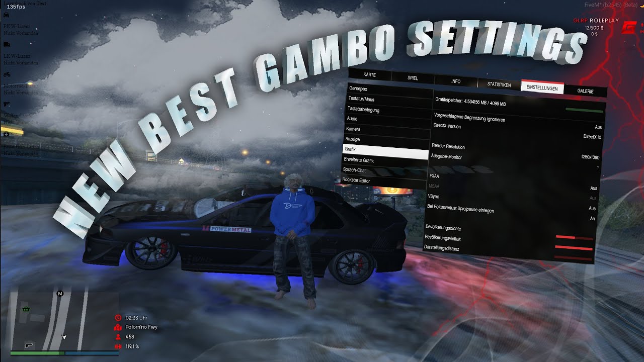 [FiveM] NEW BEST GAMBO SETTINGS | PORNOLOCKE