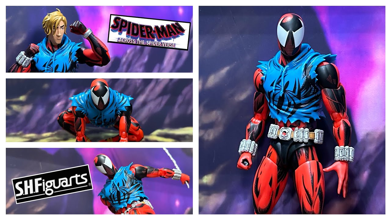 S.H.Figuarts Scarlet Spider Spider-Man: Across the Spider-Verse / SHF 猩红蜘蛛 #spiderman #actionfigures