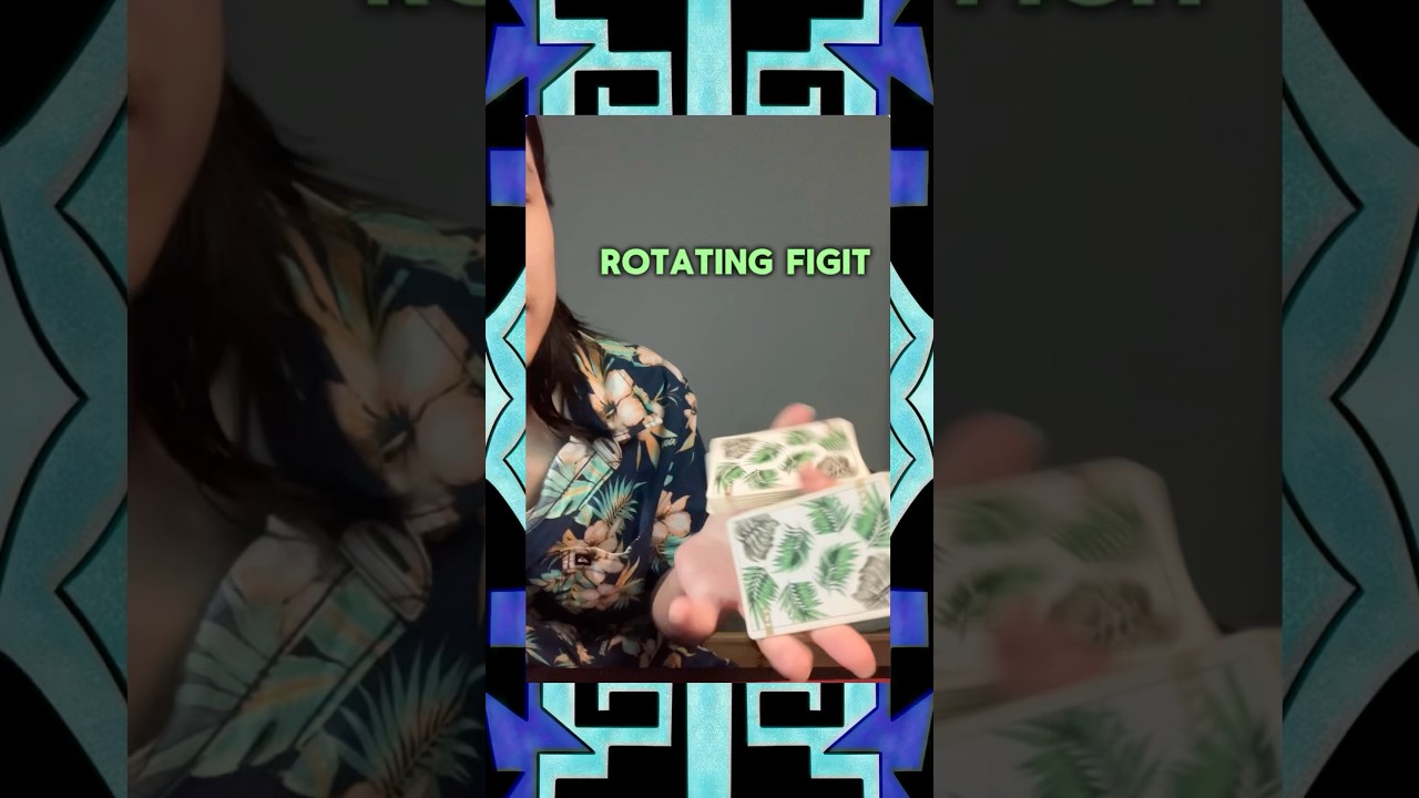 Rotating figit#cardist #cardistry #magic #magician #autiscardist