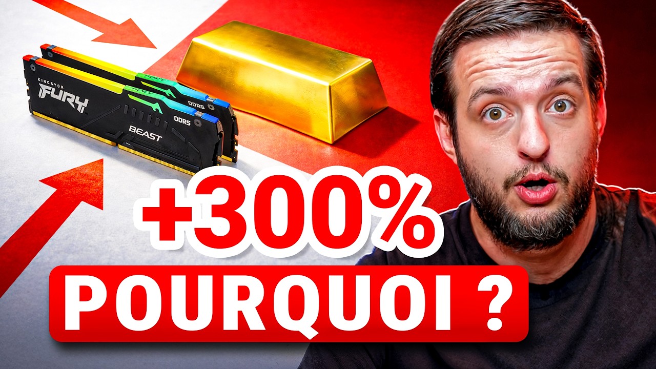 Pourquoi notre RAM coûte-t-elle si cher ?
