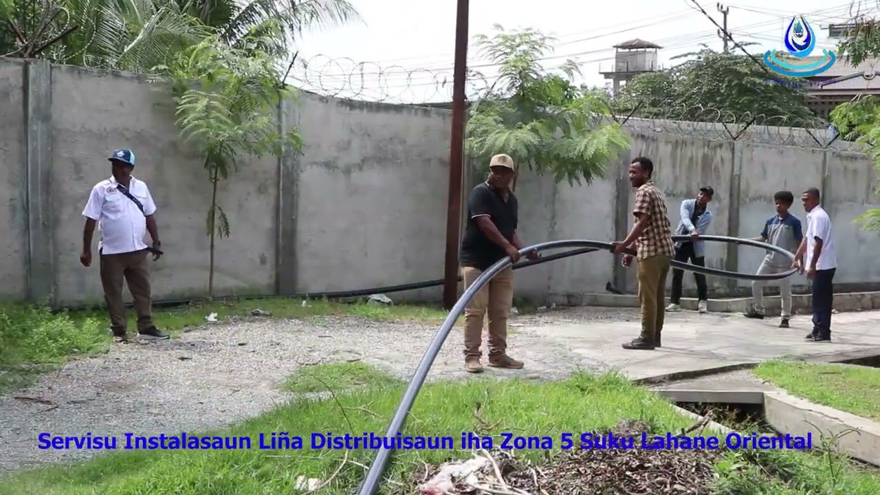Servisu Instalasaun Kanu Distribuisaun iha Zona 5