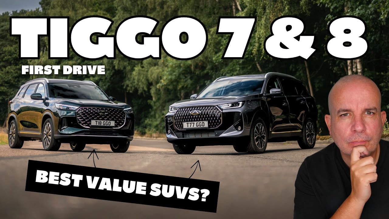 Chery Tiggo 7 & 8 First Drive Reviews | HUGE spec starting at £25k