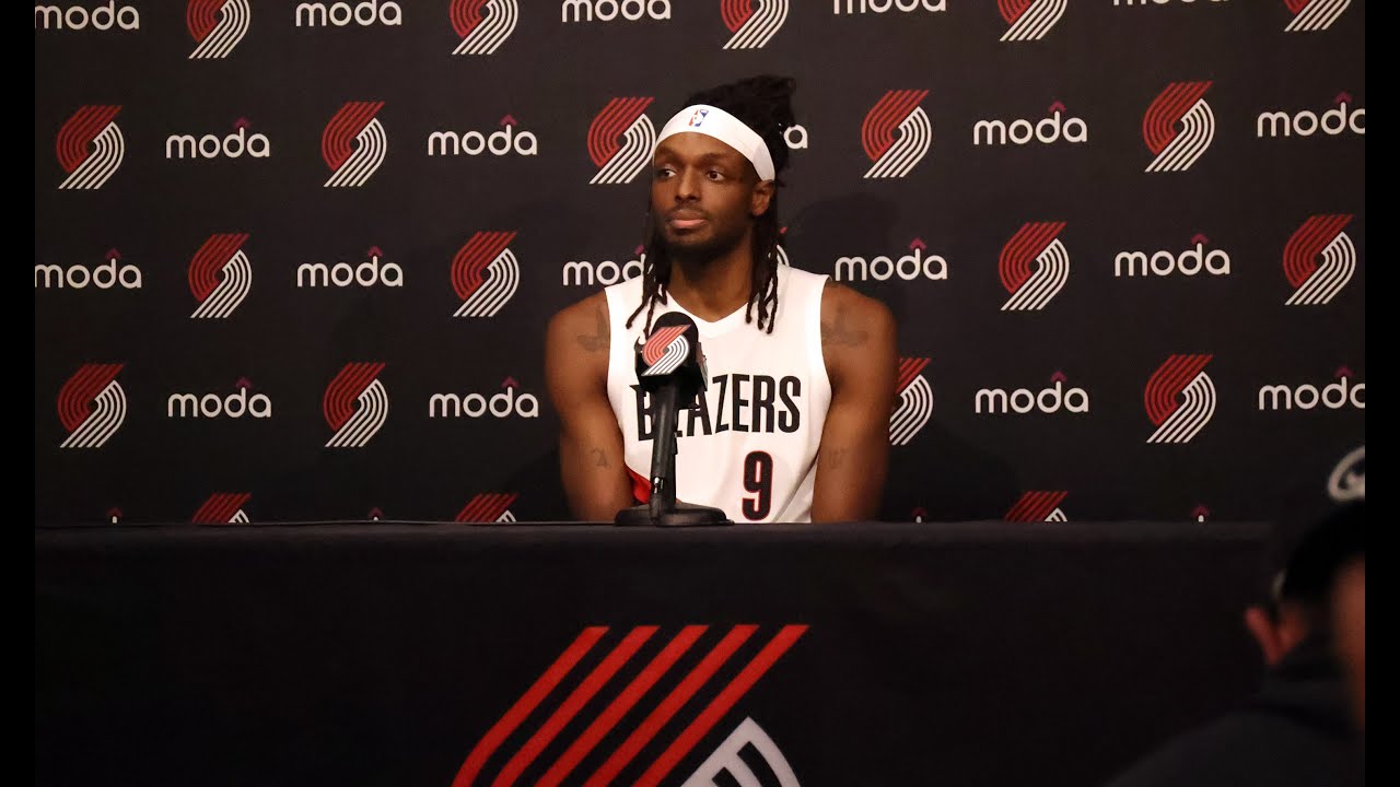 Jerami Grant Discusses Defense And The Team's Improvement at 2025 Media Day | Portland Trail Blazers