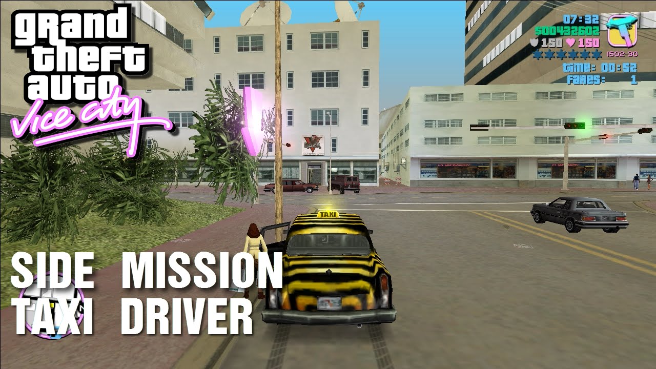 GTA: Vice City - Side-Mission - Taxi Driver
