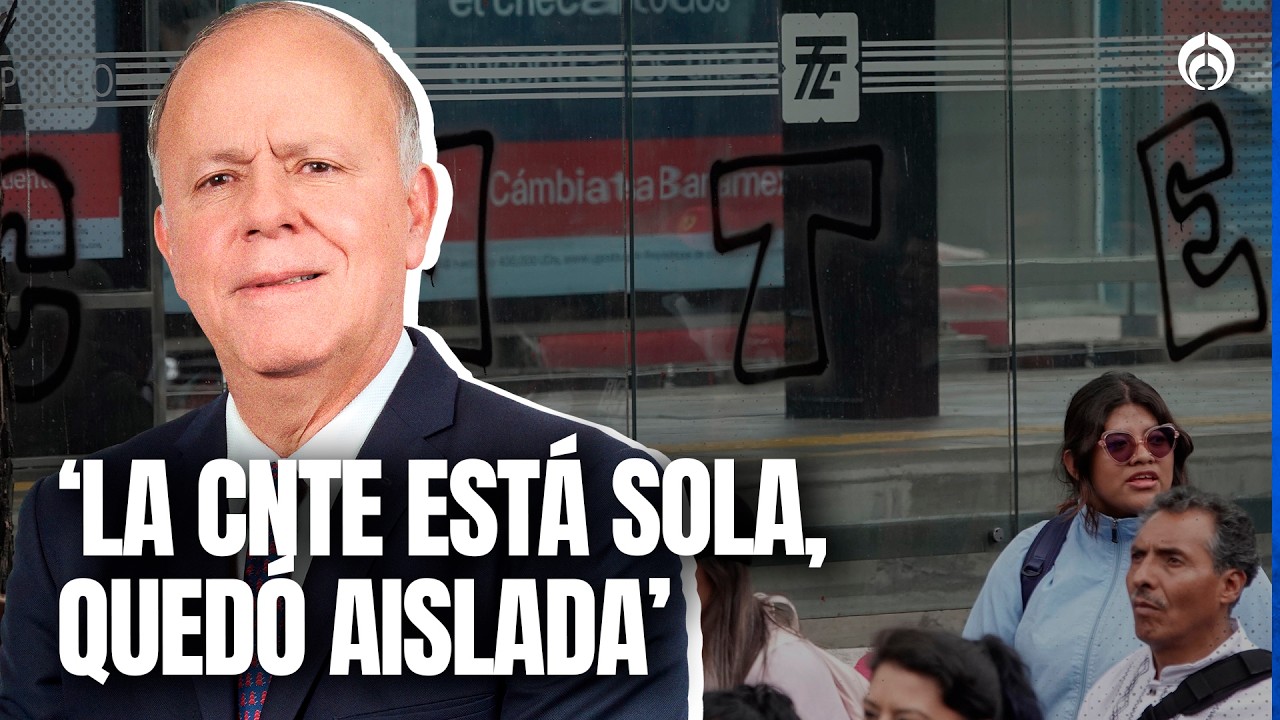A la CNTE no le queda mucho m&aacute;s que levantar sus cosas e irse: Ciro