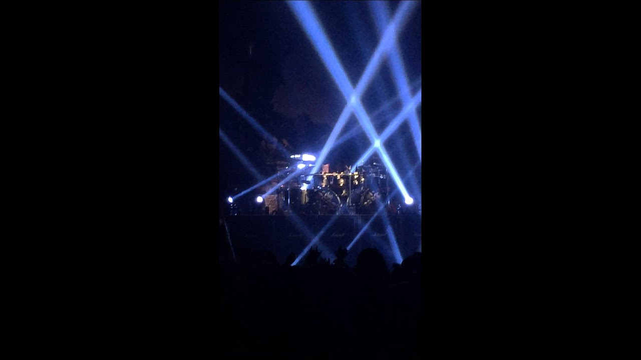 Christian Coma "CC" doing a drum solo at the Black Mass Tour in Vancouver