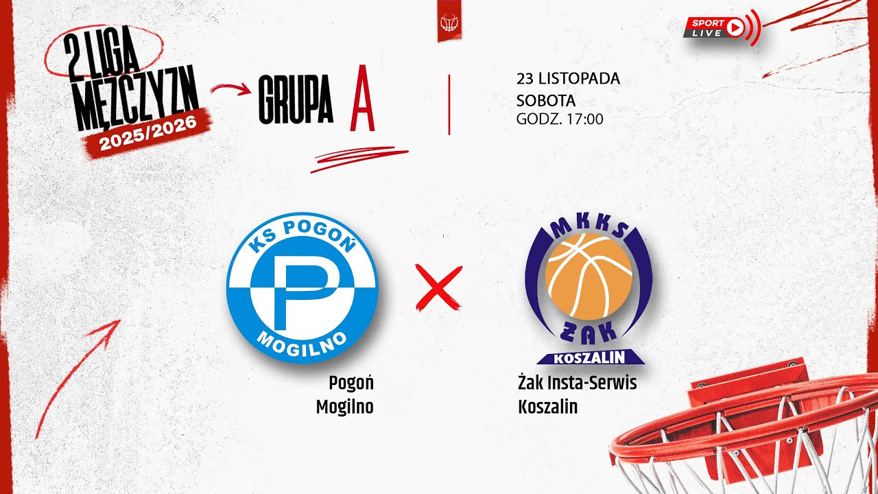 Pogoń Mogilno - Żak Insta-Serwis Koszalin (2 LM)