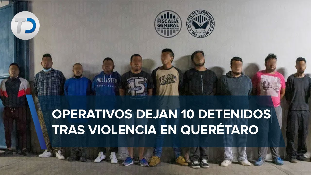 Detienen a primeras 10 personas por riña en el estadio de Querétaro