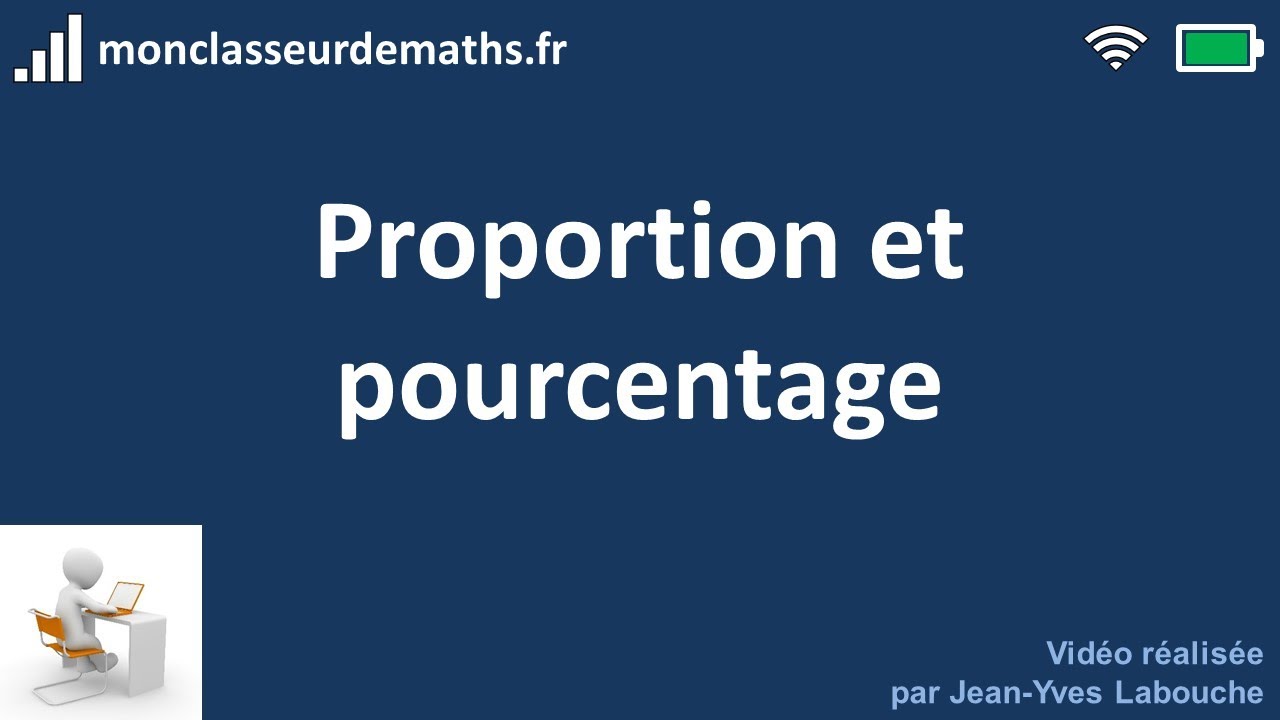 Proportion et pourcentage