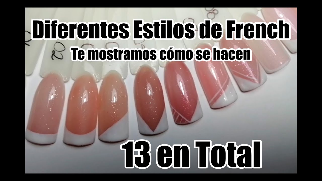 13 Diferentes Estilos de French y Te Mostramos Cómo se Hacen