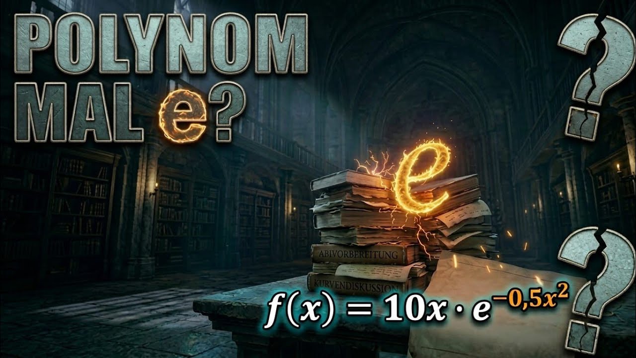 Polynom mal e? Diese Kurvendiskussion brauchst du um Abi zu können