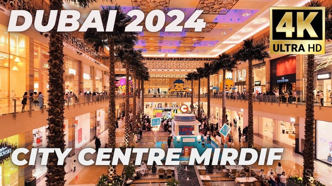 Dubai [4K] City Centre Mirdif Mall Walking Tour 2024 🇦🇪