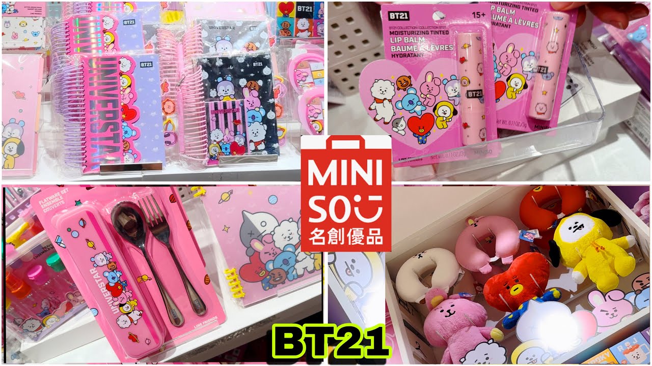 Llegó a MINISO BT21 😱 recorrido