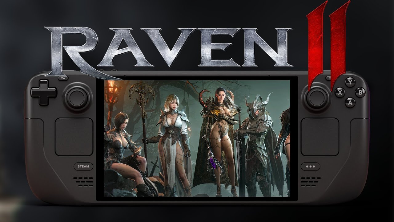 Raven 2 on Steam Deck &mdash; MMORPG Performance Test