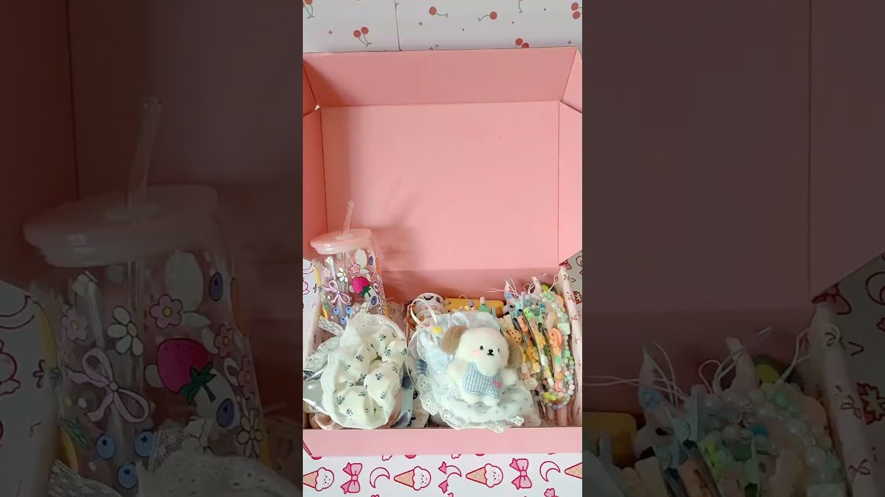 LUCKY SCOOP GIFT BOXE#gift#giftbox#luckyscoop#asmr #smallbusiness #stationery#squishy #packingorders