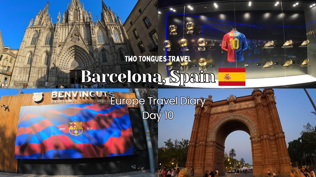 Day 10 in Europe: Barcelona, Spain 【念願】バルサの聖地 カンプ・ノウに行ったら最高だった スペイン バルセロナ