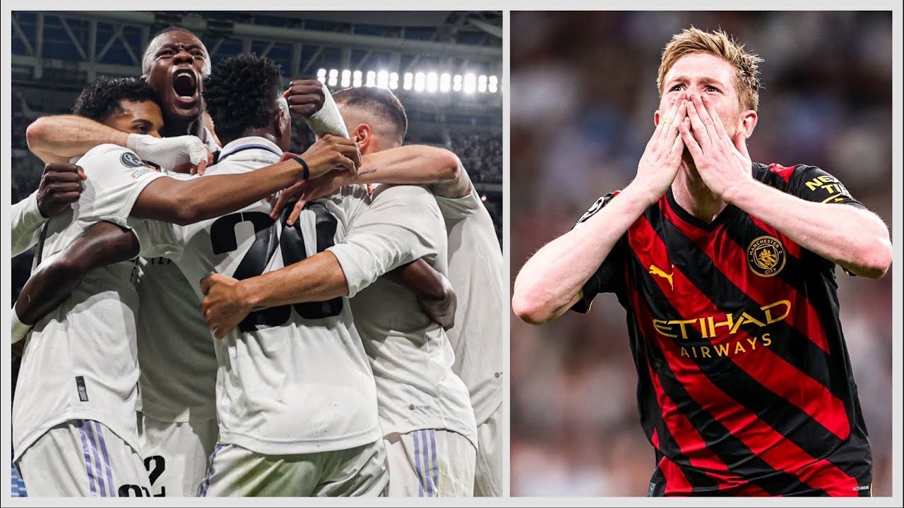 REAL MADRID 1-1 MANCITY C'ÉTAIT CHAUD ! VIVEMENT LE RETOUR (CHAMPIONS LEAGUE) DEMI-FINALE ALLER