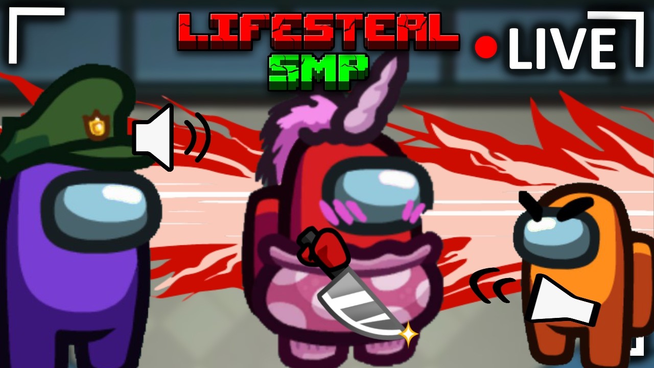 🔴Lifesteal Among Us With Proximity Chat