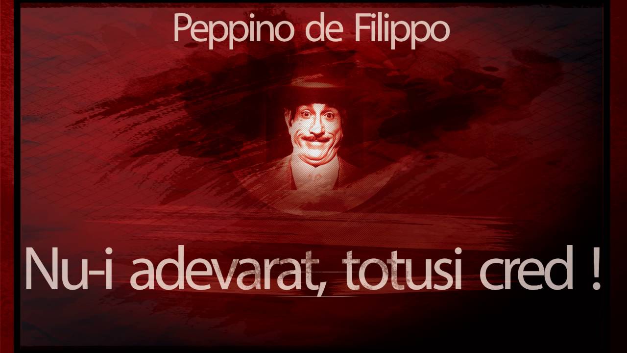 Nu-i adevarat, totusi cred  (1967) - Eduardo de Filippo #teatruaudio #teatruradiofonic #teatruonline