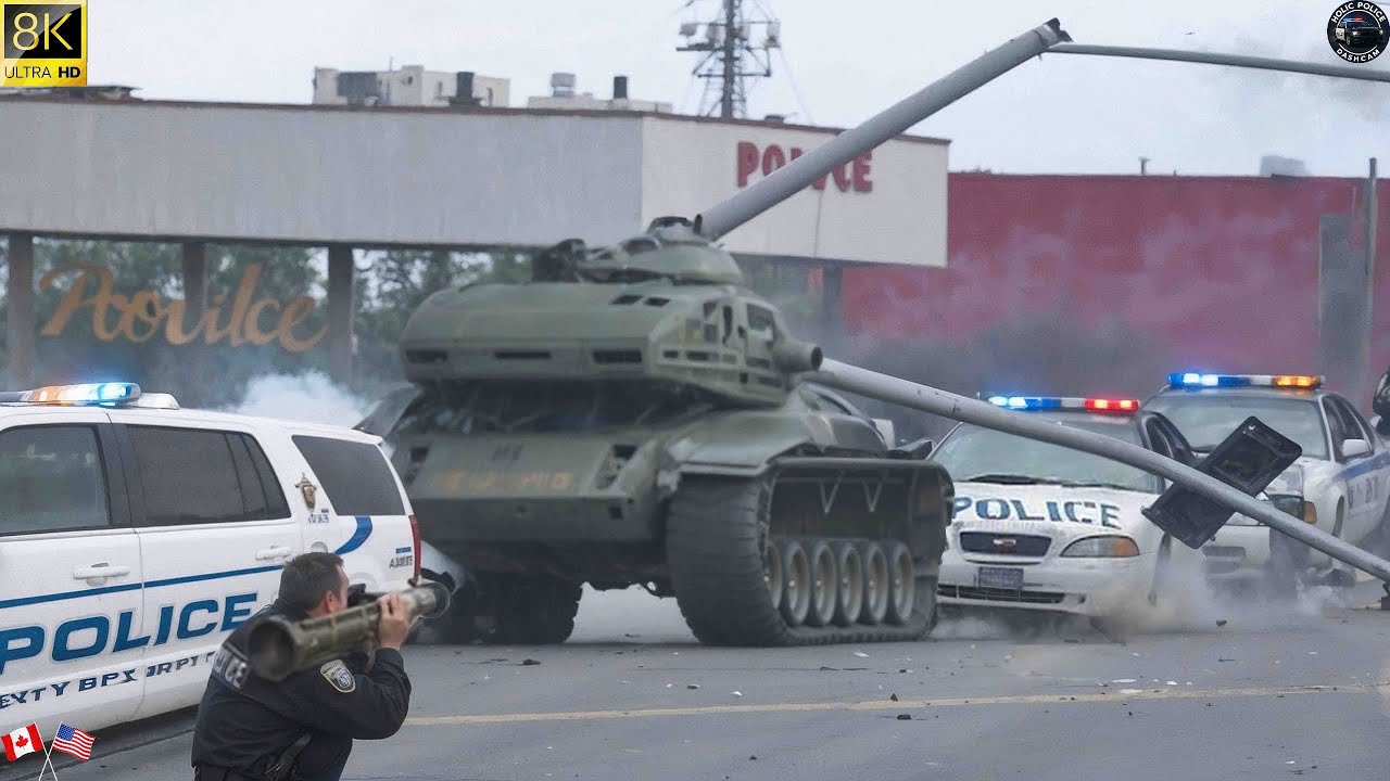 MOST BRUTAL High-Speed Police Chases of Criminals Caught on Dashcam 2025! You'd Think Are Fake! #13