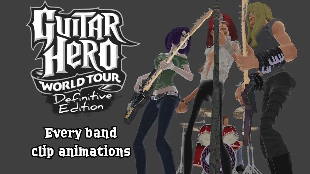 GHWTDE: Every single animation - Part 6: Band clip animations