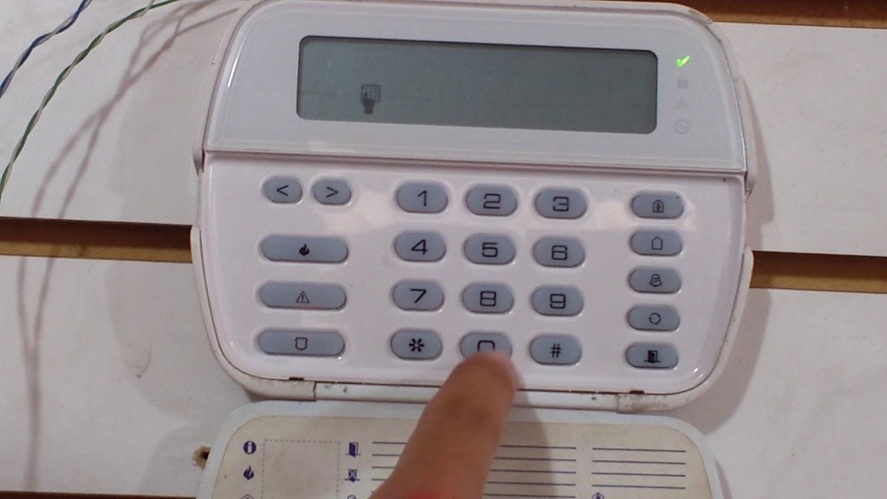 Configurar alarma DSC 1832 parte 3/3