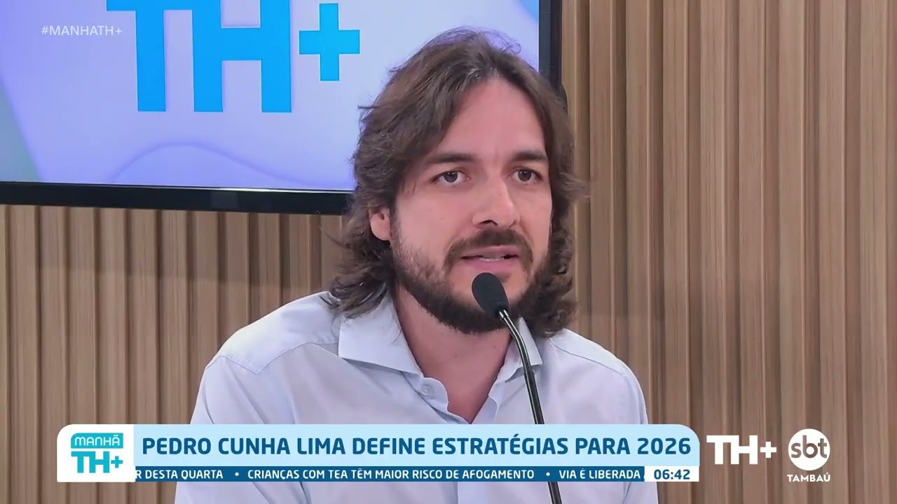 Pedro Cunha Lima define estratégias para 2026 - Manhã TH+ - 25 02 26