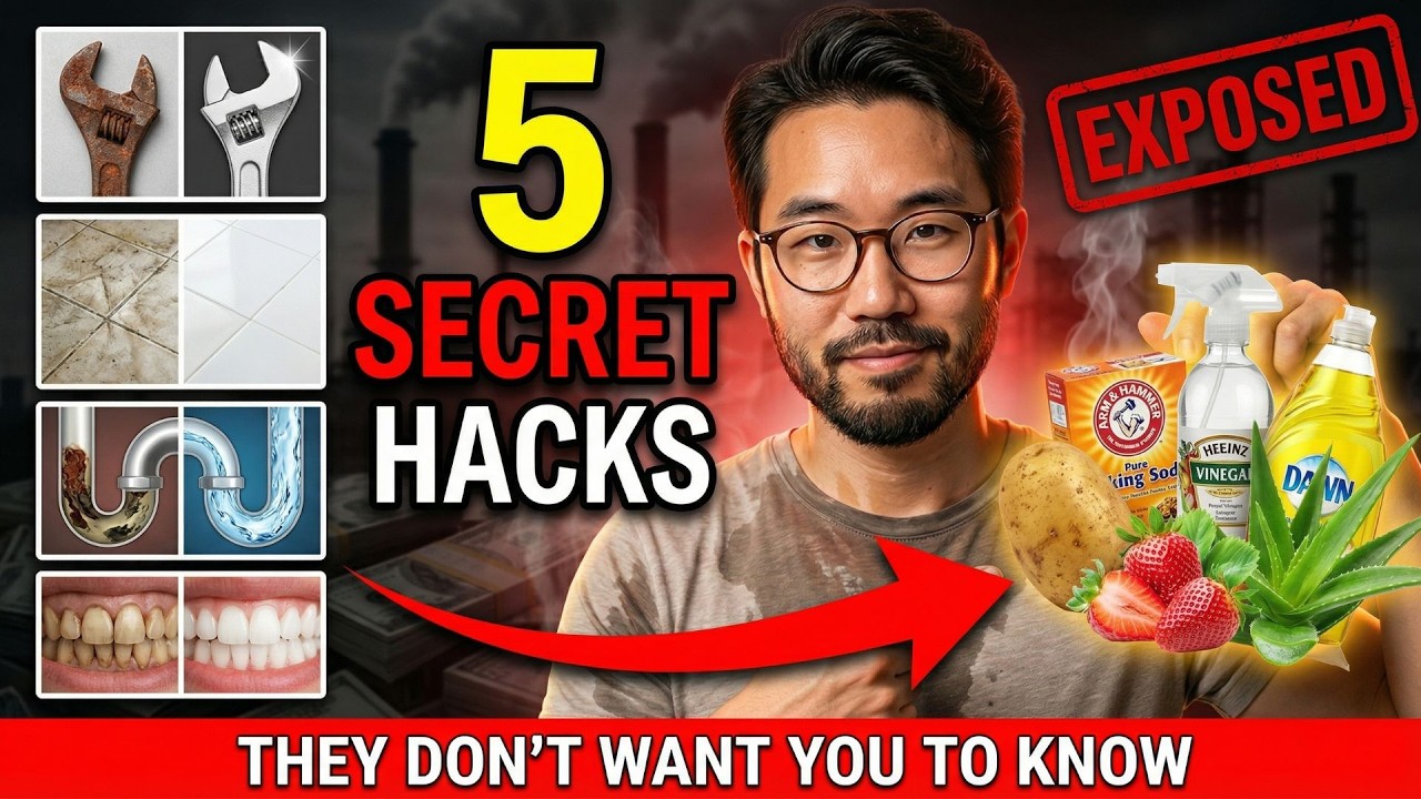 5 Household Hacks That Billion-Dollar Industries Don&rsquo;t Want You to Know!!!