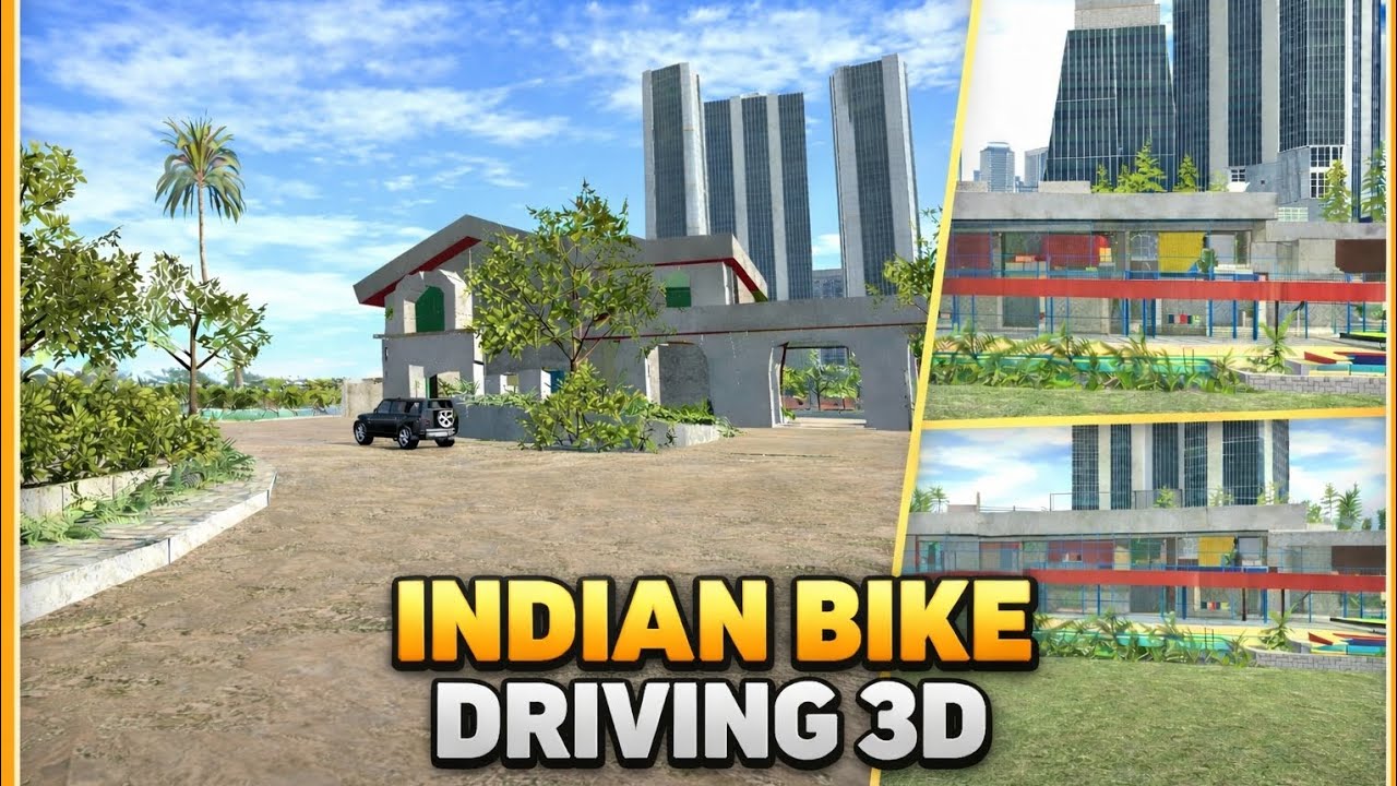 Michael house  IN INDIAN BIKE DRIVING 3D