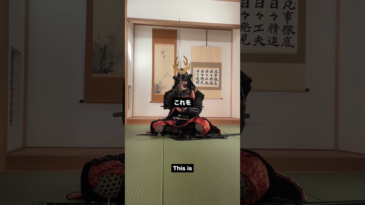 【武器解説】 太刀と刀の違いについて【MYST】#samruaisword #samurai #刀 #samruaiarmor