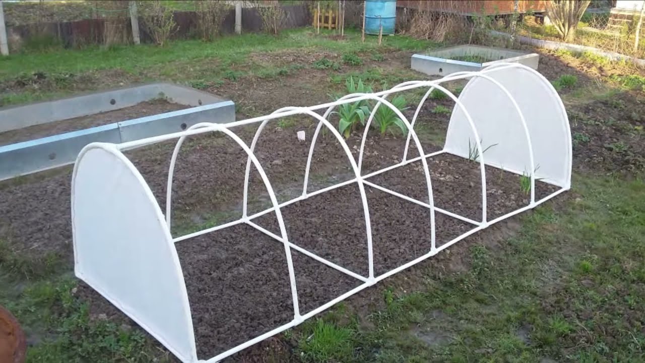 Парник из полипропиленовых труб.