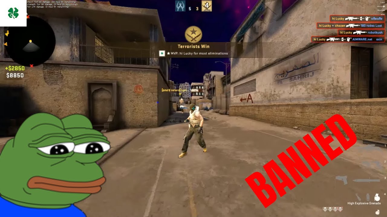 I got banned from skeet......