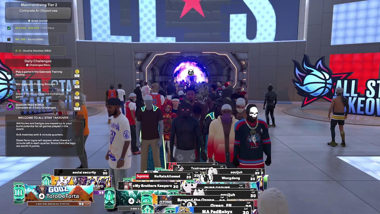 Late season 2k Grind