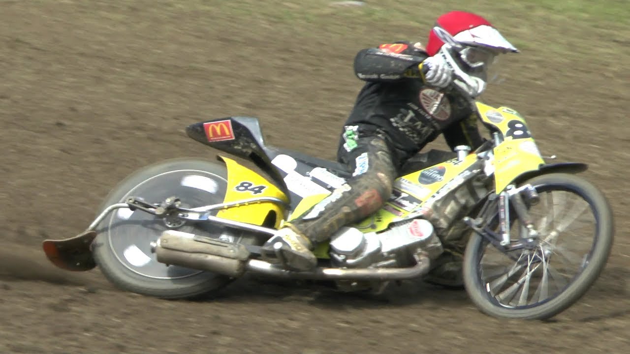 MOTORRAD GRASBAHNRENNEN BIELEFELD 2017 -  A SOLO mit M. SMOLINSKI