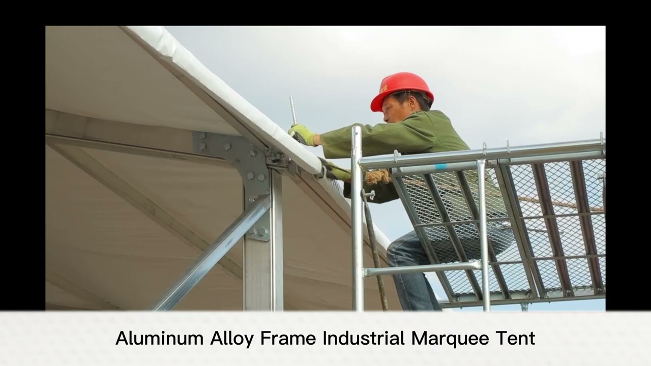 Aluminum Alloy Frame Industrial Marquee Tent