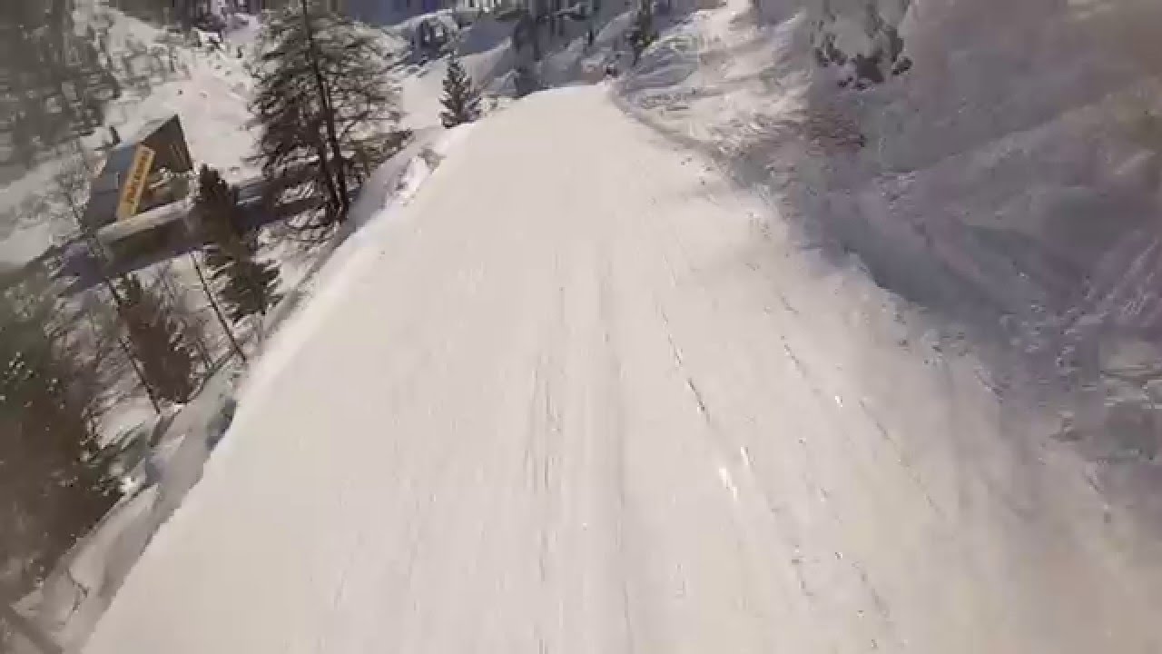 Verbier Ski Route Chassoure to Tortin (top to bottom GoPro Ski) SFS